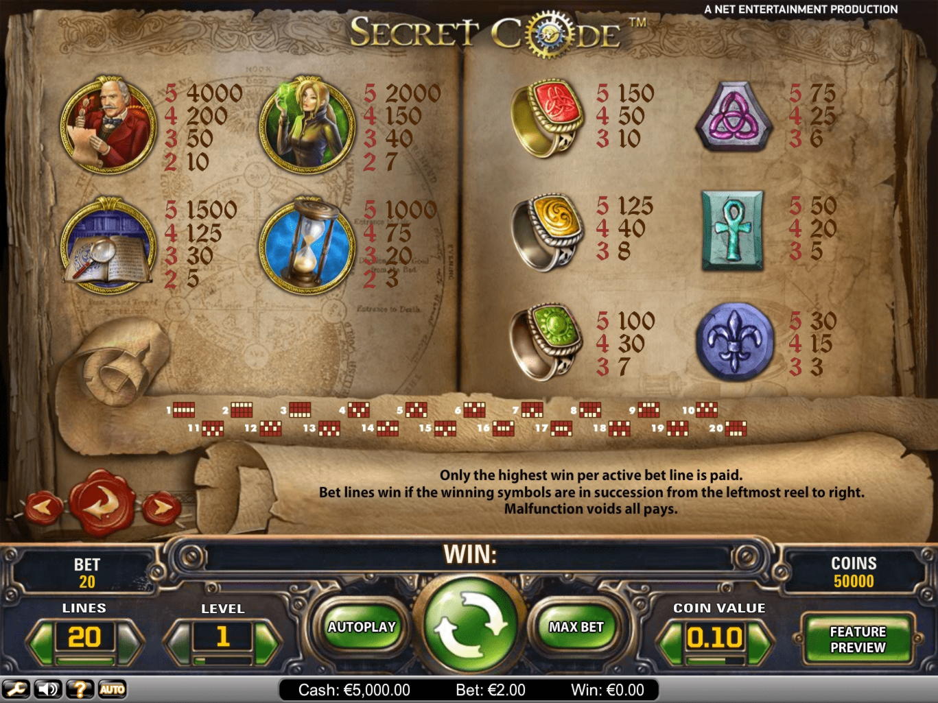 Eur 240 CHIP CASINO SAOR IN AISCE ag Treasure Island Jackpots Casino (Scáthán Airgid Sloto)